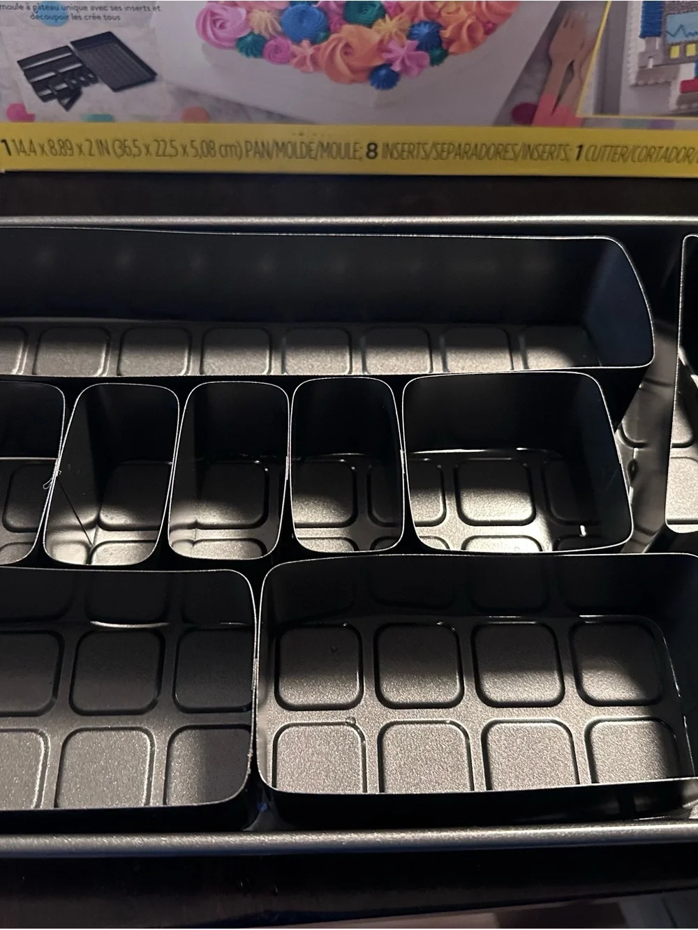 Wilton Multicolor Letter & Number Cake Pan Set